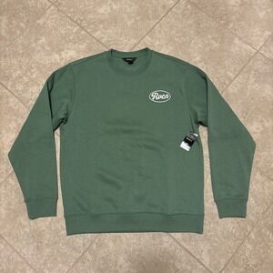 RVCA Oliver Crewneck Sweater Pullover Sweatshirt Green Mens Size: M NWT